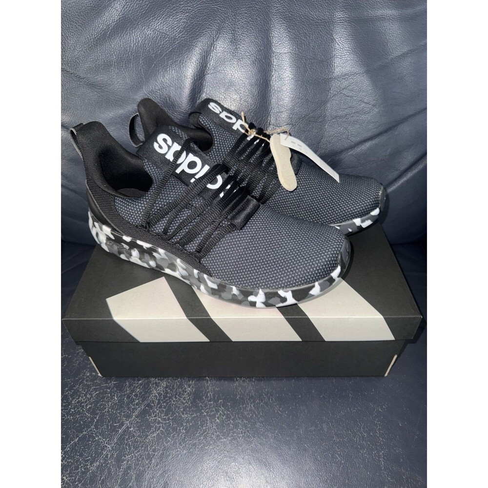 Adidas Lite Racer Adapt 7.0 Shoes / Sneakers - Men 11 Black/ White JS0045  NIB
